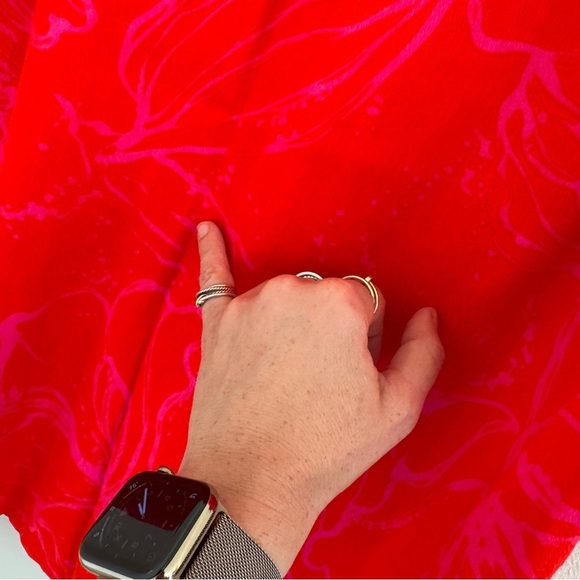 Vintage Hanakahi of Hawaii Men’s Size Medium Vibrant Pink Red M - Picture 9 of 11